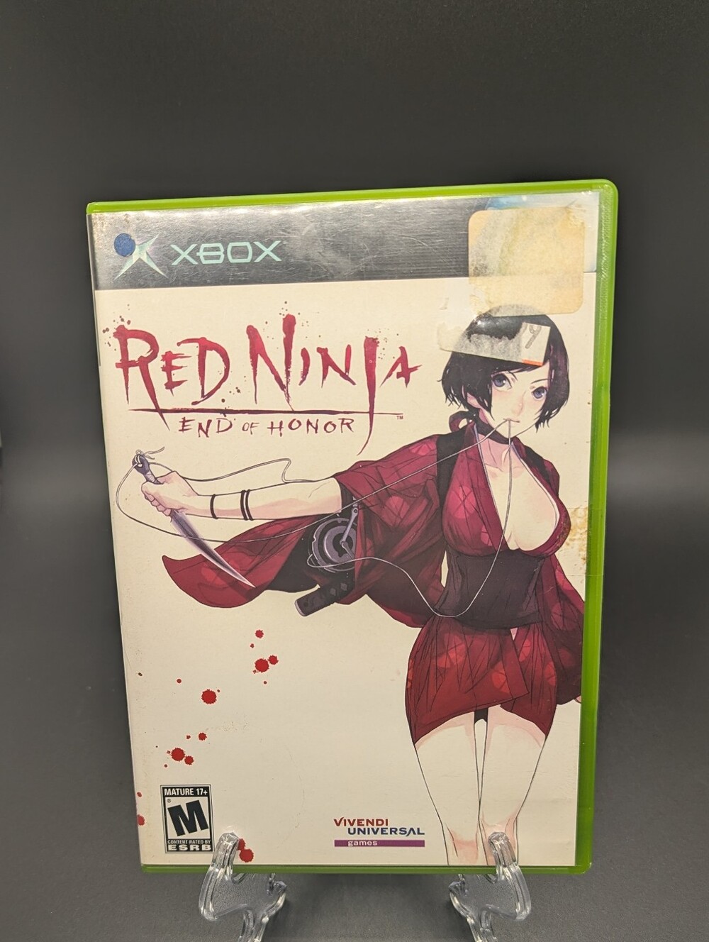 Xbox Red Ninja: End Of Honor Complete In Box